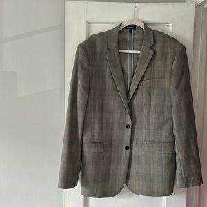 Men’s plaid blazer Express NWOT